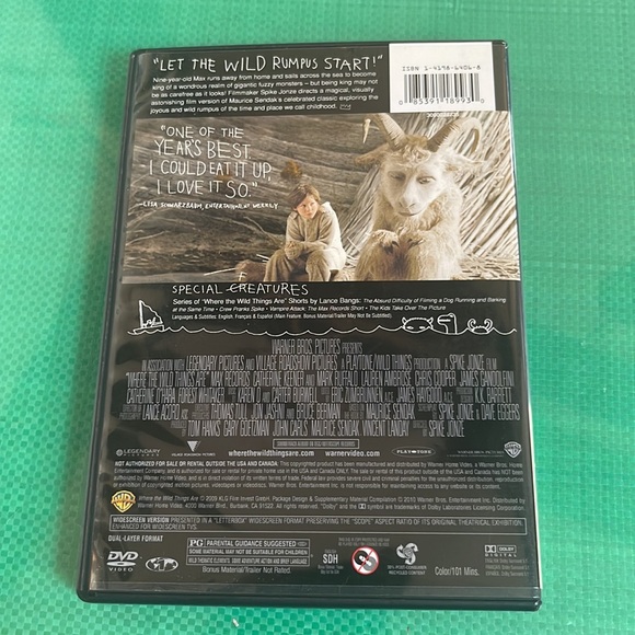 Where the Wild Things Are dvd - Picture 2 of 4